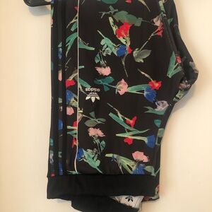 adidas Originals Black Floral Leggings